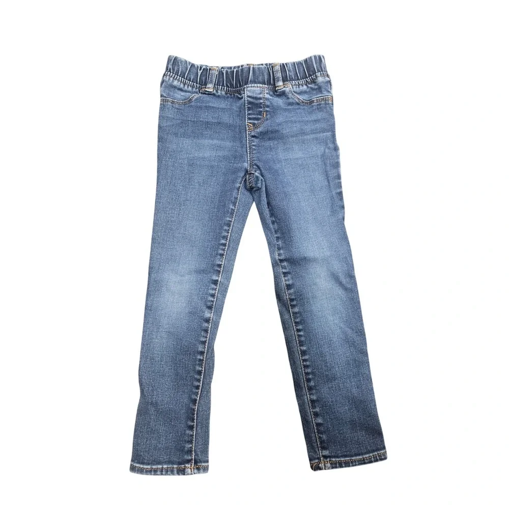 Gap Kids Toddler Jeggings Size 5 Years Medium Wash Blue Pull On Denim Jeans